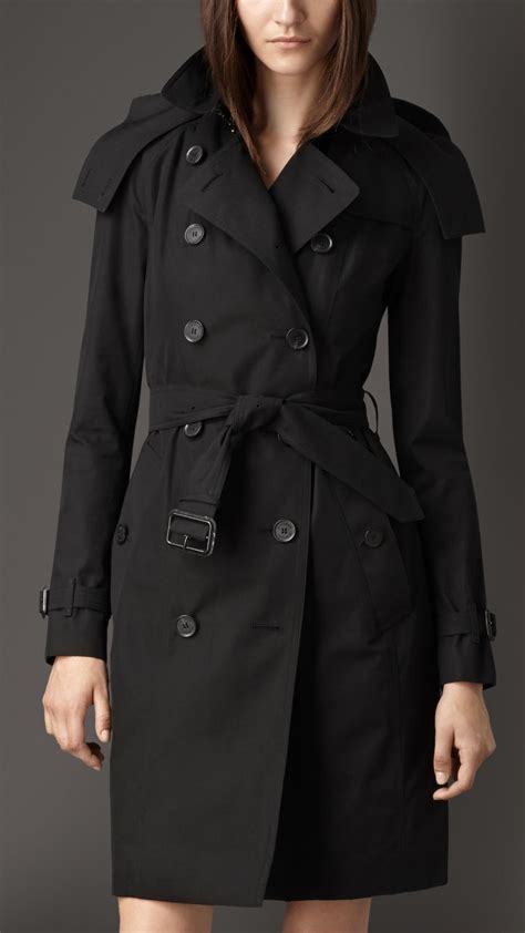 burberry long gabardine hooded trench coat with warmer|Burberry gabardine trench coats men's.